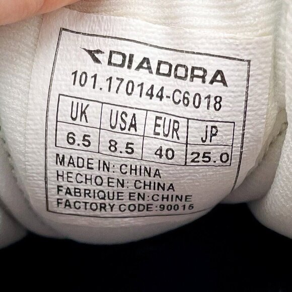 Diadora Women'ssz 8.5 SpeedPro EVO II Aqua Blue Running Shoes 101 170144-C6018 - Picture 7 of 9